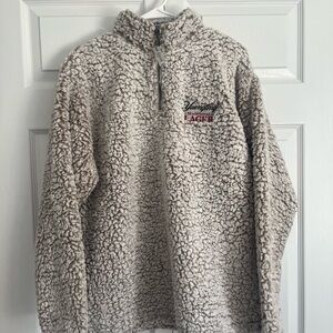Yuengling Lager Cream Sherpa Pullover